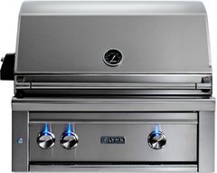 Lynx® Professional 2-Burner Stainless Steel Built In Natural Gas Grill with Rotisserie and All Ceramic Burners