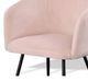 VIG Furniture Modrest Luzerne Black/Pink Dining Chair-4