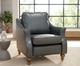 Best® Home Furnishings Adeline Navy Leather Inclining Chair-2
