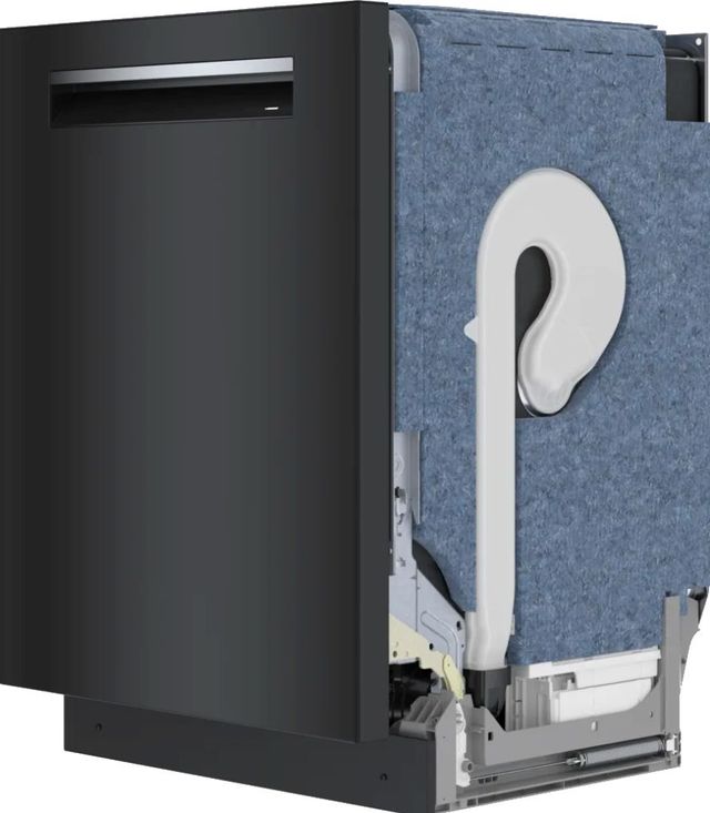 Bosch® 800 Series 24" Black Top Control Built In Dishwasher-3