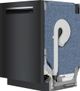 Bosch® 800 Series 24" Black Top Control Built-In Dishwasher-3