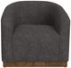 International Furniture Direct Suomi Gray Arm Chair-2