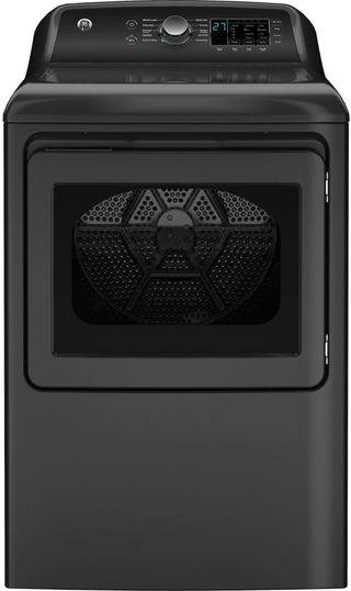 GE® 7.4 Cu. Ft. Diamond Gray Gas Dryer