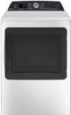 GE Profile™ 7.4 Cu. Ft. White Front Load Gas Dryer-0