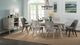 Intercon Modern Rustic Weathered White Trestle Dining Table-1