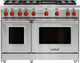 Wolf® 48" Stainless Steel Pro Style Gas Range-0