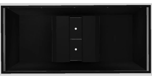 Vent-A-Hood® Designer Series 66" Black Island Range Hood-3