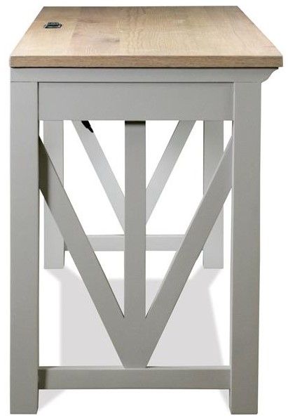 Riverside Furniture Osborne Gray Skies/Timeless Oak 30" Nesting Desk-3