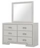 Furniture of America® Basilone 4-Piece Rustic White Queen Bedroom Set-4