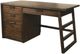 Riverside Furniture Perspectives Brushed Acacia Single Pedestal Desk-0