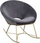 TOV Furniture by TOV Slashed Grey Nolan Velvet Rocking Chair-1