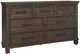 Signature Design by Ashley® Johurst 5-Piece Grayish Brown California King Panel Storage Bed Set-2