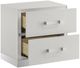 New Classic® Home Furnishings Europa White Nightstand-3
