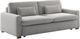 Luonto® Furniture Kai Oasis/Walnut Full Sleeper Loveseat-2