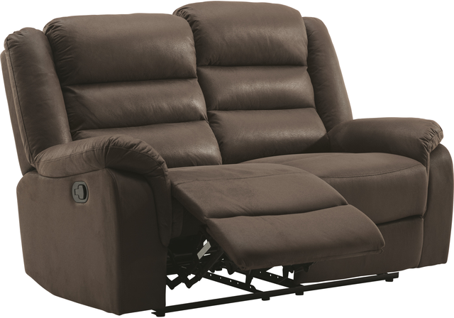 Signature Design by Ashley® Welota Brown Reclining Loveseat-2