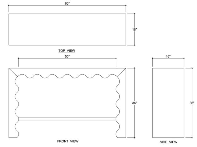 Bramble Customizable Chloe Console Table-1