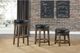 Mazin Furniture Westby Brown Stool-1