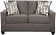 Behold™ Home Lynx Smoke Loveseat-0