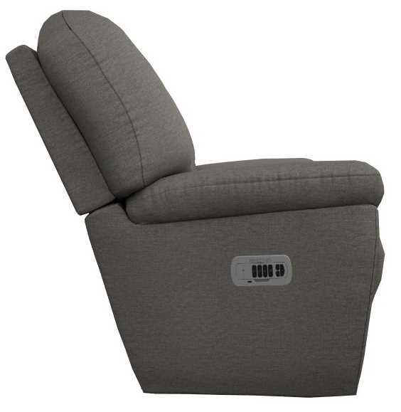 La-Z-Boy® Maverick Charcoal Power Wall Recliner with Headrest and Lumbar-3