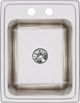 Elkay Lustertone® Classic Lustrous Satin 17" x 22" x 10-1/8" 2-Hole Single Bowl Drop-In Sink with Perfect Drain®-1