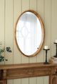 A & B Home Charleston Warm Brown Mirror -5