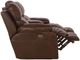 Catnapper® Positano Cocoa Power Reclining Console Loveseat-5