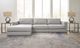 Signature Design by Ashley® Amiata 2-Piece Glacier Left-Arm Facing Sectional and Chaise-1
