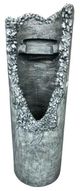 A & B Home Stone Gray Outdoor Fountain-0