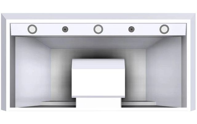 Vent-A-Hood® 42" White Euro Style Wall Mounted Range Hood-2