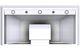 Vent-A-Hood® 42" White Euro Style Wall Mounted Range Hood-2