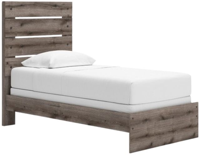 Signature Design by Ashley® Urbanoore Brown/Gray Twin Panel Bed-0