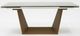 VIG Furniture Modrest Babia Smoked Glass/Walnut Dining Table-3