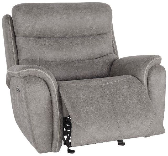 New Classic® Home Furnishings Kamari Gray Power Glider Recliner-3