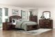 Homelegance® Hudson Cherry Queen Storage Platform Bed-1