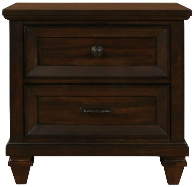 New Classic® Home Furnishings Sevilla Walnut Nightstand-2