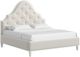 A.R.T. Furniture® Haven Warm White King Upholstered Panel Bed-0