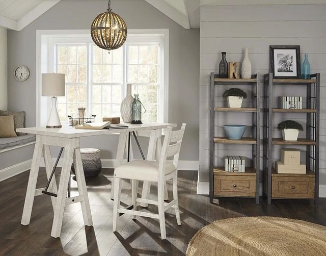 Legacy Classic Coming Home 2-Piece Chalk Counter Stool Set-1