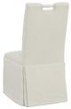 Fairfield® Customizable Entree Dining Tall Back Skirted Dining Chair with Linen Pull-3