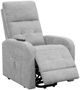Coaster® Howie Grey Tufted Upholstered Power Lift Recliner-1