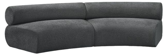 Meridian Furniture Bale 2-Piece Gray Modular Sectional-0