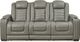 Signature Design by Ashley® Backtrack Gray Power Reclining Sofa-1