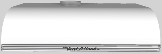 Vent-A-Hood 36” White Professional Retro-Style Under Cabinet Range Hood with Magic Lung® Blower-0