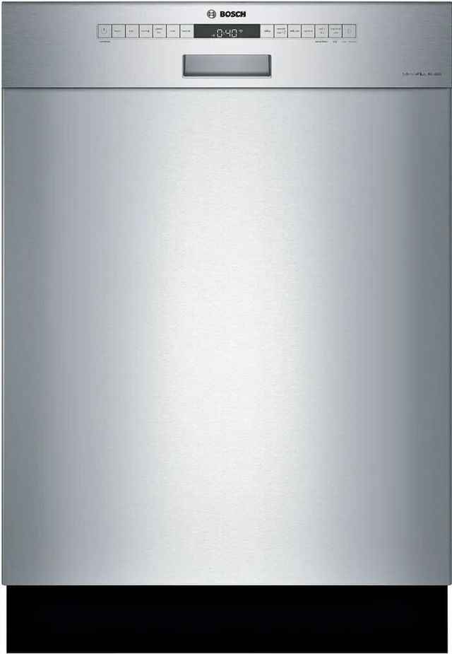 Bosch® 300 Series 24" Stainless Steel Front Control Built In Dishwasher-0