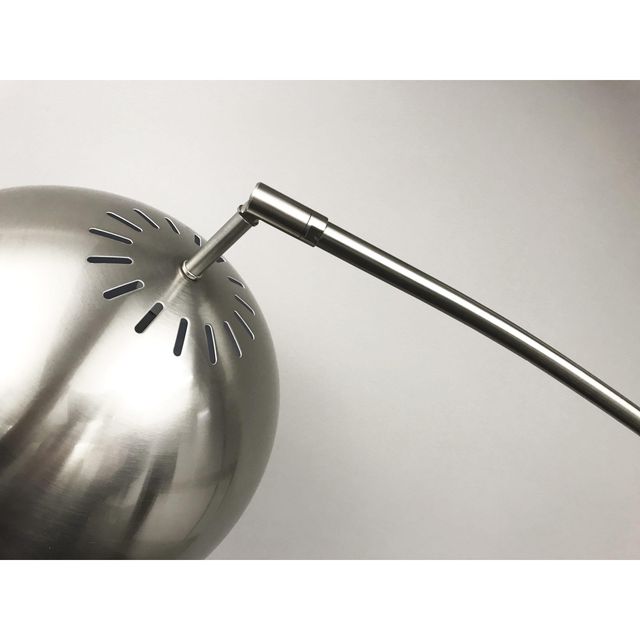 Adesso® AstoriaBrushed Steel Arc Lamp-1
