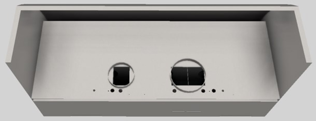 Vent-A-Hood® 54" Stainless Steel Wall Mounted Range Hood-2