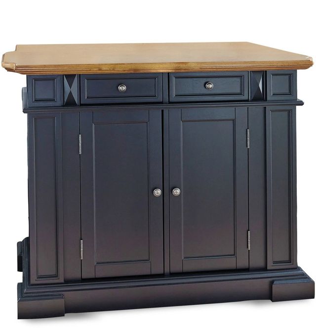 homestyles® Americana Black Kitchen Island-0