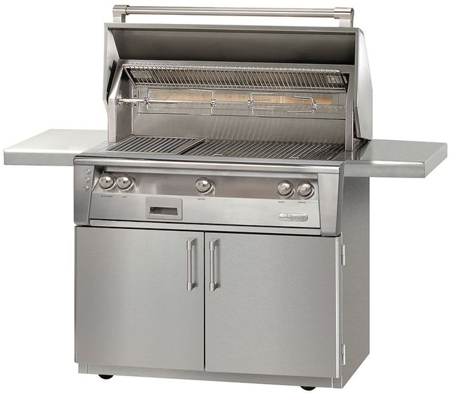 Alfresco™ 42" Standard Grill Cart-Stainless Steel-0