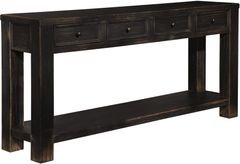 Signature Design by Ashley® Gavelston Black Sofa Table