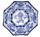 A & B Home Ren Blue/White Decorative Bowl-3