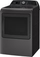 GE Profile™ 7.4 Cu. Ft. Diamond Gray Front Load Electric Dryer-1